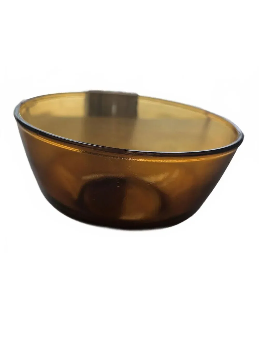 Vtg Anchor Hocking Fire King Harvest Amber 1.5Qt Mixing Bowl